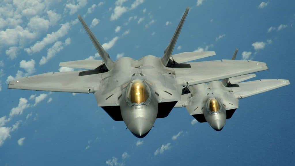 A pair of Raptor have landed in Łask. More will come soon