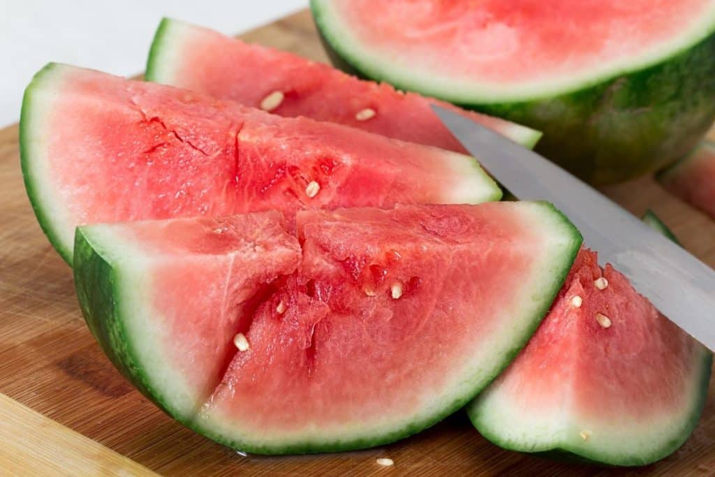 Why is it not wise to eat watermelon before going to bed?