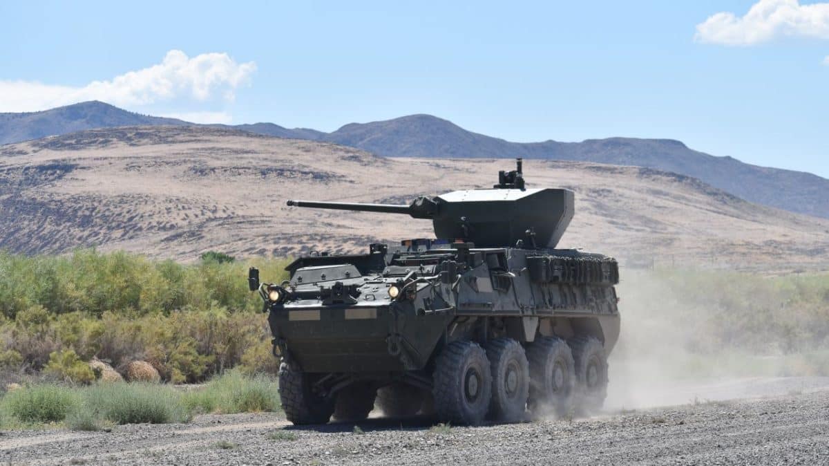 Stryker with MCWS turret begins field tests
