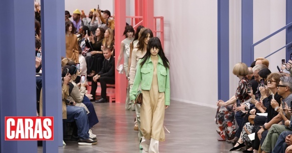 Earth tones and whites mark Fendi's spring-summer 2023 collection