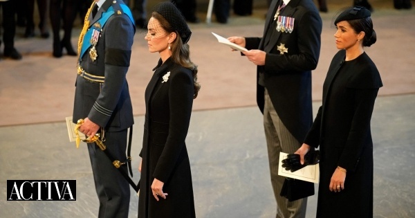 For Kate and Meghan to wear mourning dress is mandatory
