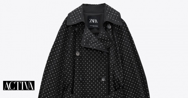 A classic polka dot trench coat will be one of the best purchases to make at Zara