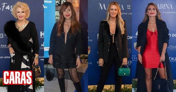Celebrities at the opening of the “Marina Fashion Promenade”