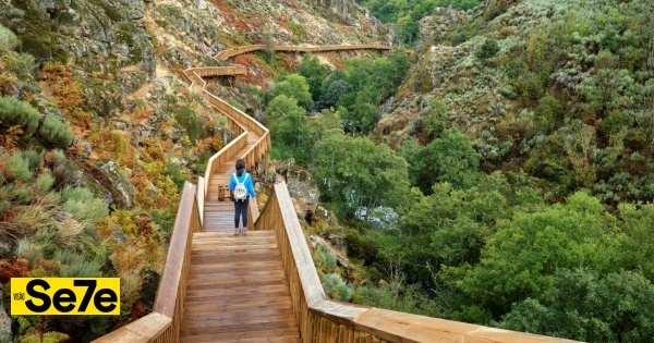 Walkways of Mondego, in Guarda: The new attraction of Serra da Estrela crosses waterfalls, levadas and windmills