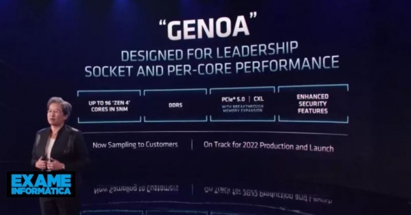 Genoa, the AMD chip that will be used by Microsoft, Google and Oracle